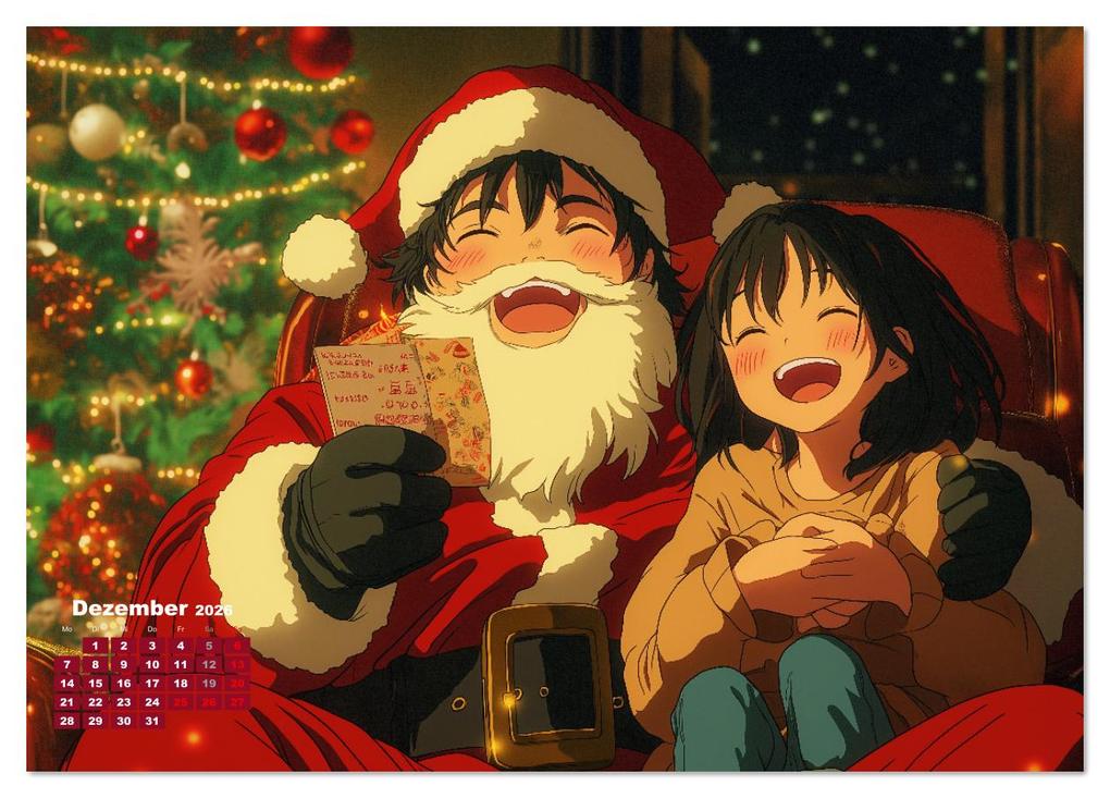 Weitere Ansicht: Anime Kalender - Charaktere im Slice-of-Life Stil (Tischkalender 2026 DIN A5 quer), CALVENDO Monatskalender | MB Fotografie, Calvendo