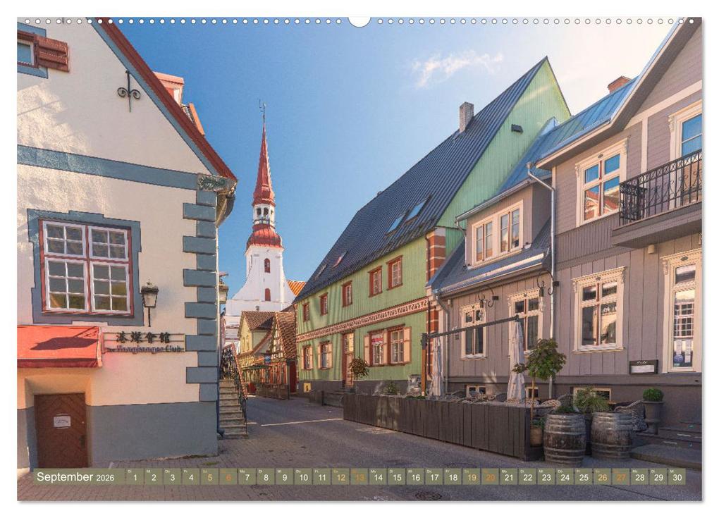 Weitere Ansicht: Tallinn-Riga-Vilnius-Memel, eine Traumreise durch das Baltikum. (Wandkalender 2026 DIN A2 quer), CALVENDO Monatskalender | Ulrich Männel, Calvendo