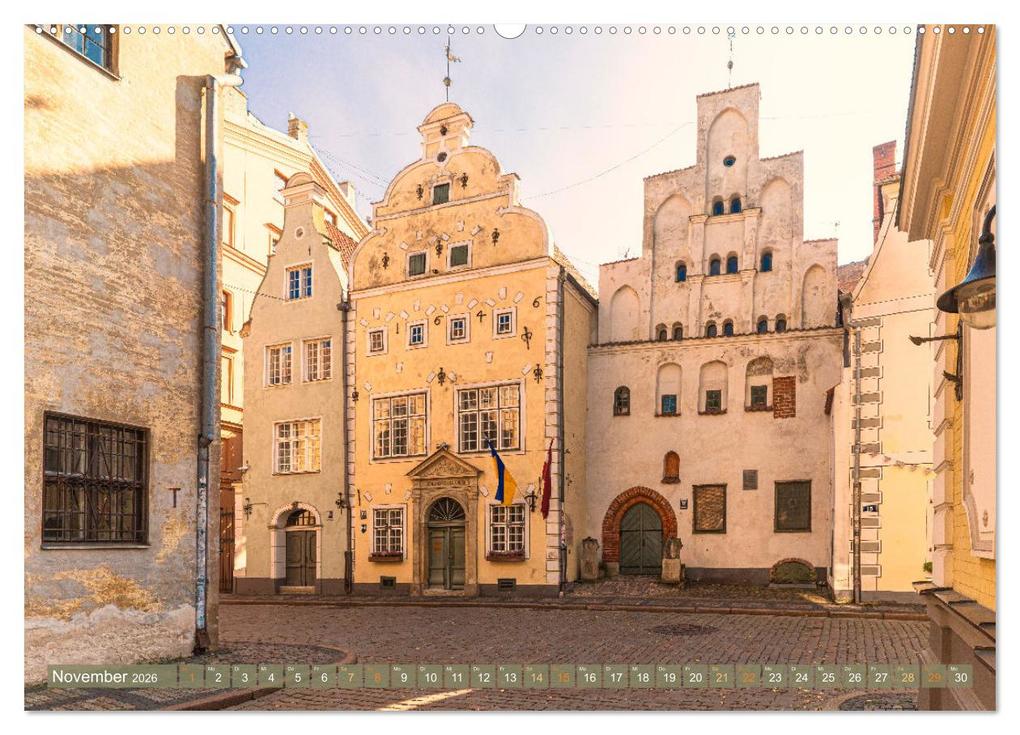 Weitere Ansicht: Tallinn-Riga-Vilnius-Memel, eine Traumreise durch das Baltikum. (Wandkalender 2026 DIN A2 quer), CALVENDO Monatskalender | Ulrich Männel, Calvendo