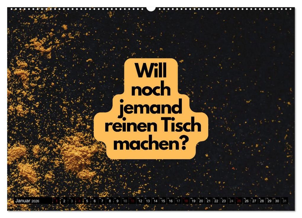Weitere Ansicht: Komm Kaffeesatz lesen! (hochwertiger Premium Wandkalender 2026 DIN A2 quer), Kunstdruck in Hochglanz | Grit Bloß, Calvendo