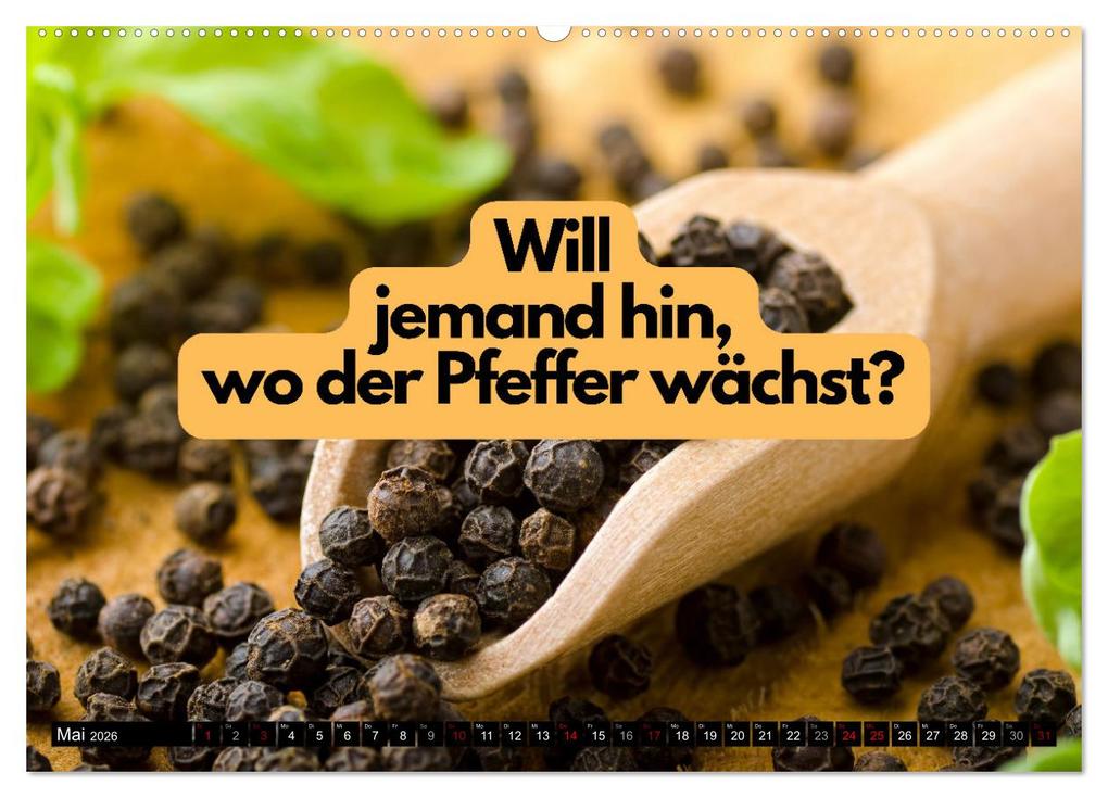 Weitere Ansicht: Komm Kaffeesatz lesen! (hochwertiger Premium Wandkalender 2026 DIN A2 quer), Kunstdruck in Hochglanz | Grit Bloß, Calvendo