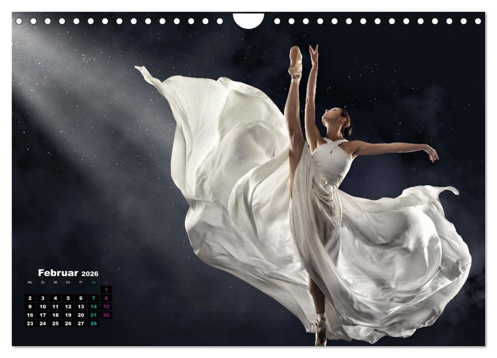 Weitere Ansicht: BALLETT - ein Hauch Magie (Wandkalender 2026 DIN A4 quer), CALVENDO Monatskalender | Susan Michel, Calvendo
