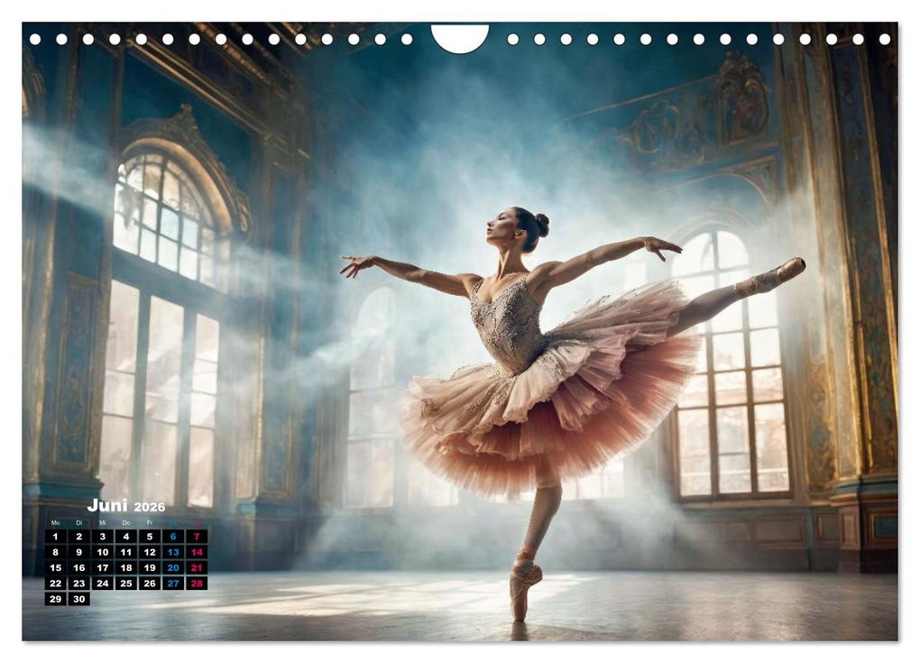 Weitere Ansicht: BALLETT - ein Hauch Magie (Wandkalender 2026 DIN A4 quer), CALVENDO Monatskalender | Susan Michel, Calvendo
