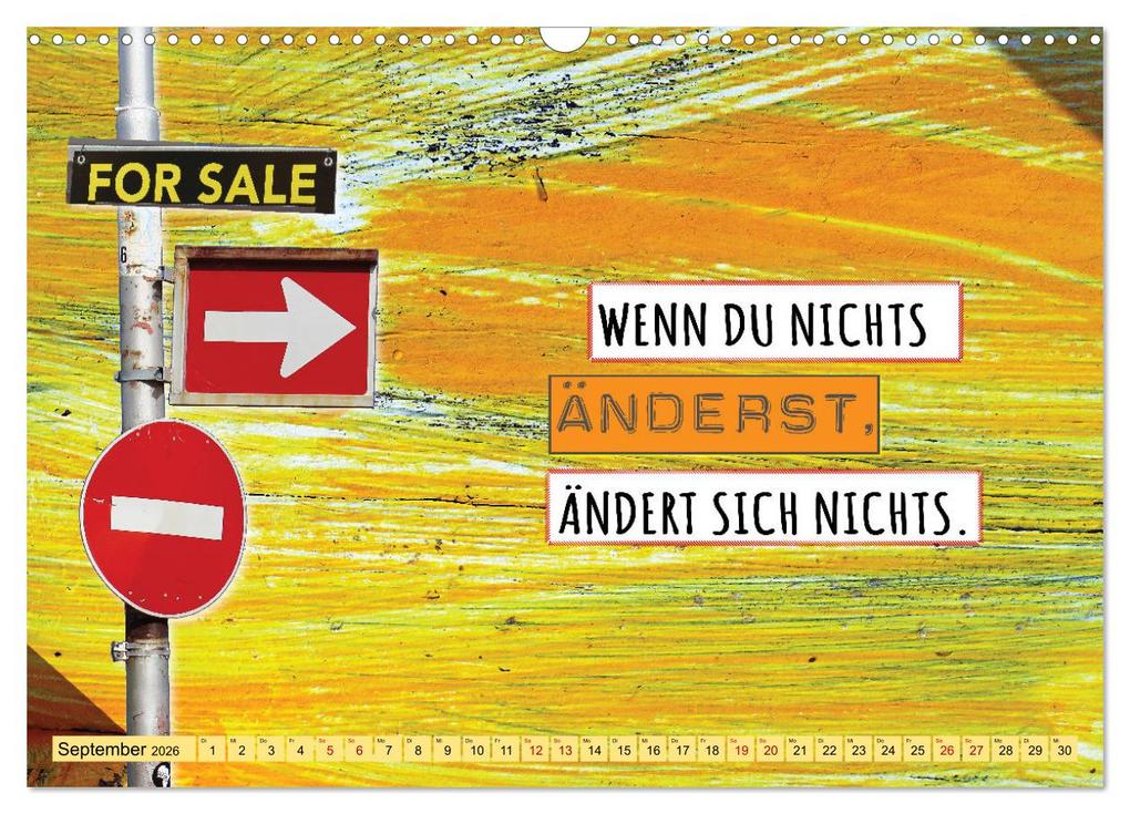 Weitere Ansicht: Erfolg hat 3 Buchstaben TUN (Wandkalender 2026 DIN A3 quer), CALVENDO Monatskalender | Gabriele Gerner, Calvendo