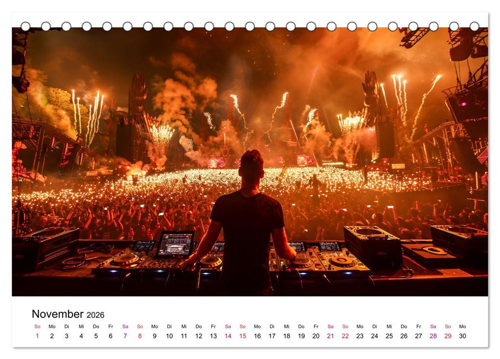 Weitere Ansicht: Festival Time (Tischkalender 2026 DIN A5 quer), CALVENDO Monatskalender | Calvendo, Peter Roder