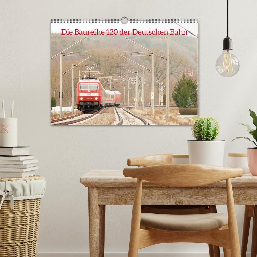 Weitere Ansicht: Die Baureihe 120 der Deutschen Bahn (Wandkalender 2026 DIN A3 quer), CALVENDO Monatskalender | Calvendo, Wolfgang Gerstner
