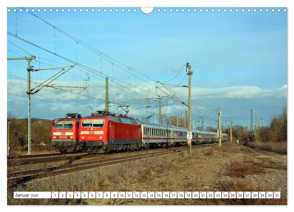 Weitere Ansicht: Die Baureihe 120 der Deutschen Bahn (Wandkalender 2026 DIN A3 quer), CALVENDO Monatskalender | Calvendo, Wolfgang Gerstner