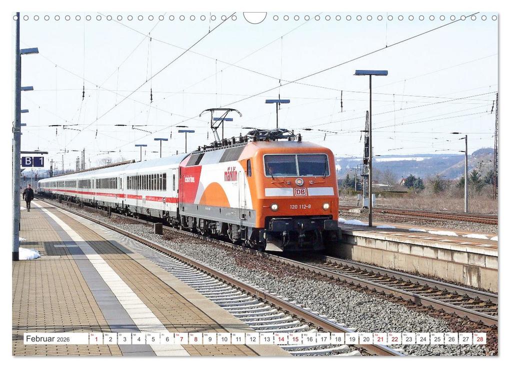 Weitere Ansicht: Die Baureihe 120 der Deutschen Bahn (Wandkalender 2026 DIN A3 quer), CALVENDO Monatskalender | Calvendo, Wolfgang Gerstner