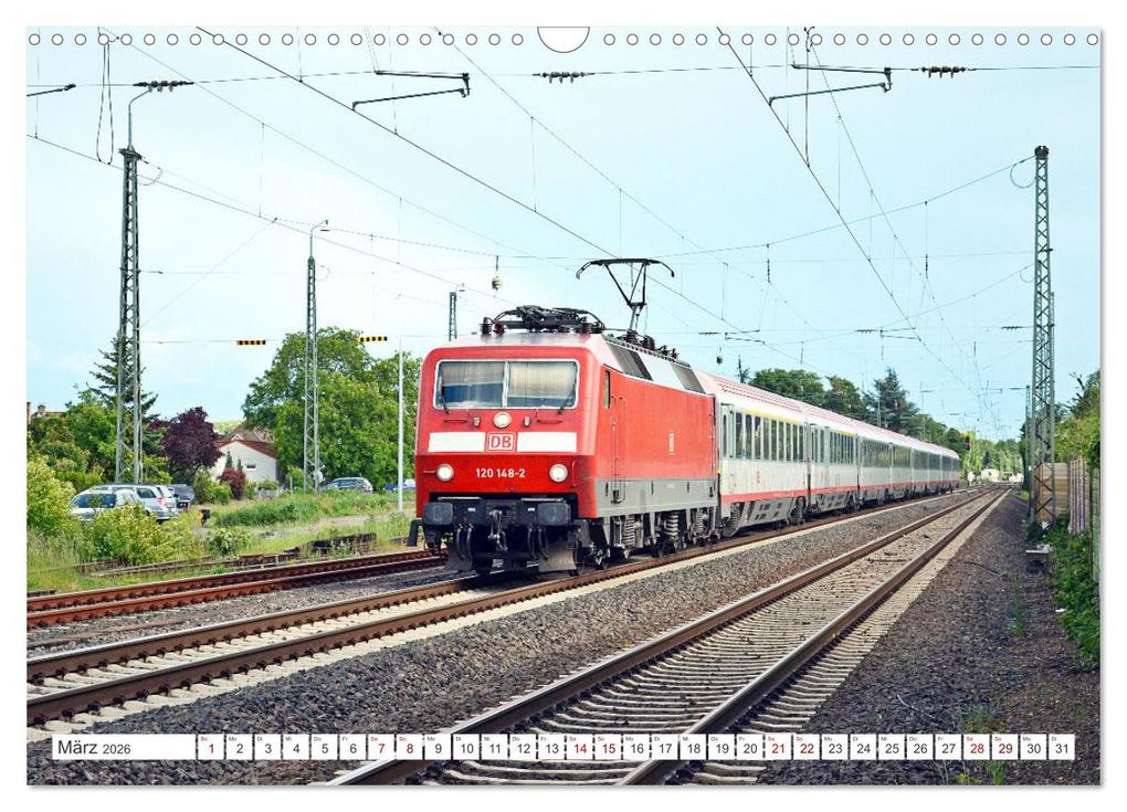 Weitere Ansicht: Die Baureihe 120 der Deutschen Bahn (Wandkalender 2026 DIN A3 quer), CALVENDO Monatskalender | Calvendo, Wolfgang Gerstner