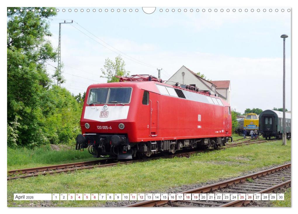 Weitere Ansicht: Die Baureihe 120 der Deutschen Bahn (Wandkalender 2026 DIN A3 quer), CALVENDO Monatskalender | Calvendo, Wolfgang Gerstner