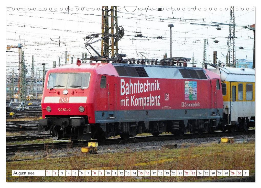 Weitere Ansicht: Die Baureihe 120 der Deutschen Bahn (Wandkalender 2026 DIN A3 quer), CALVENDO Monatskalender | Calvendo, Wolfgang Gerstner