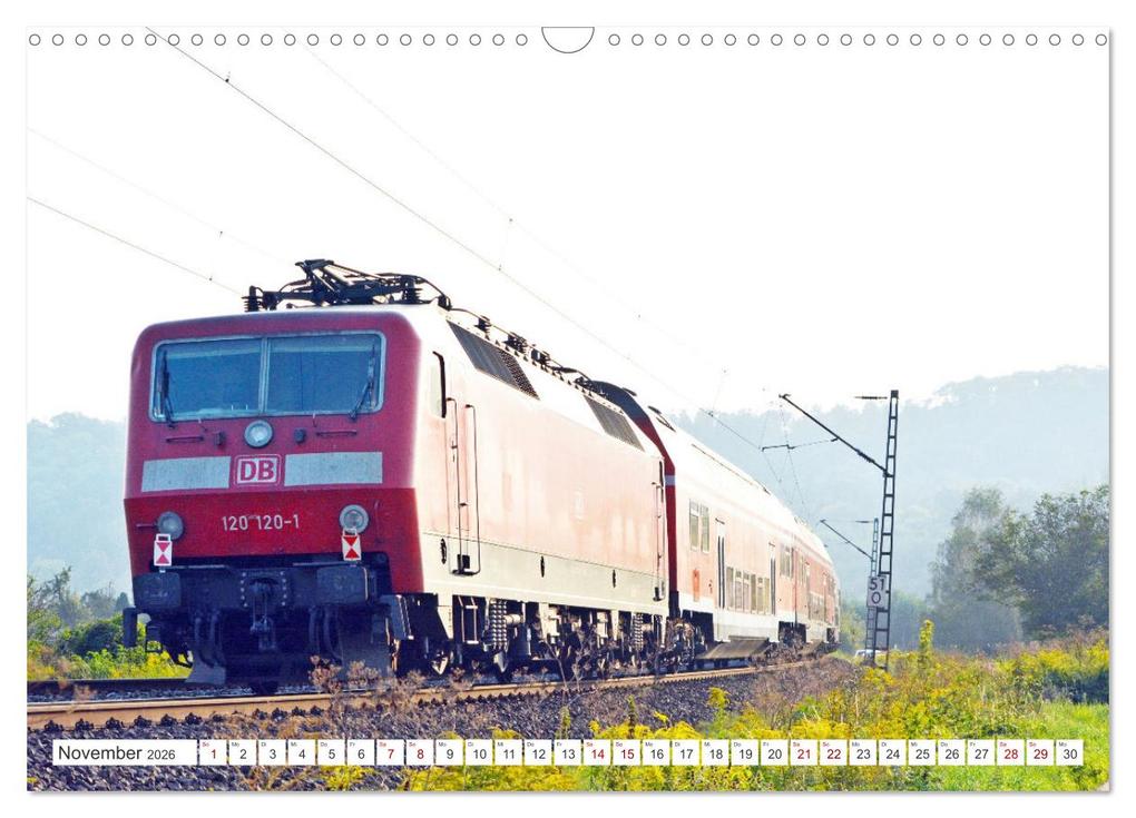 Weitere Ansicht: Die Baureihe 120 der Deutschen Bahn (Wandkalender 2026 DIN A3 quer), CALVENDO Monatskalender | Calvendo, Wolfgang Gerstner