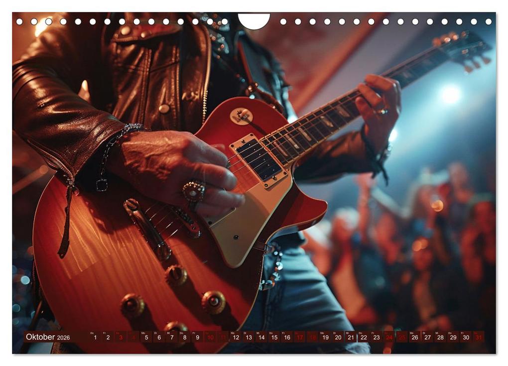 Weitere Ansicht: Wegbegleiter Gitarre (Wandkalender 2026 DIN A4 quer), CALVENDO Monatskalender | Kerstin Waurick, Calvendo
