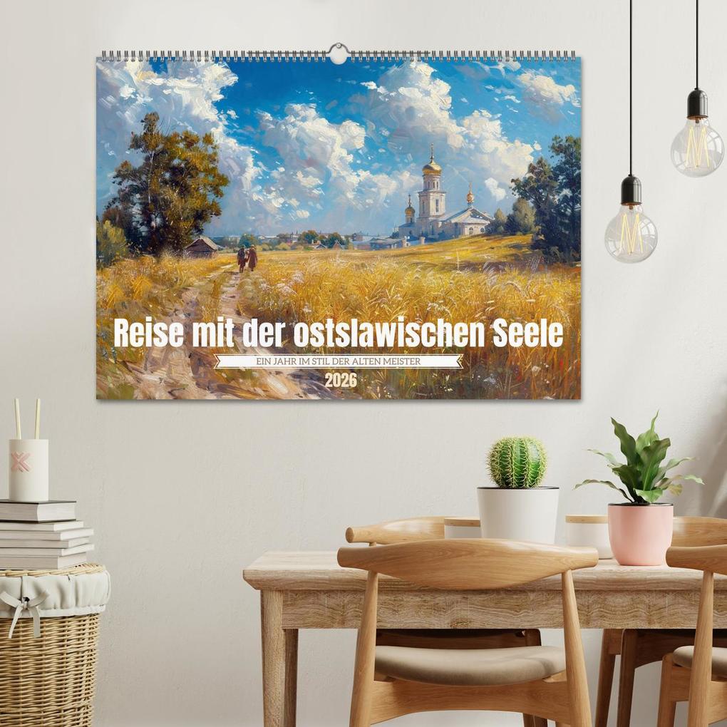 Weitere Ansicht: Reise mit der ostslawischen Seele (Wandkalender 2026 DIN A2 quer), CALVENDO Monatskalender | Kerstin Waurick, Calvendo