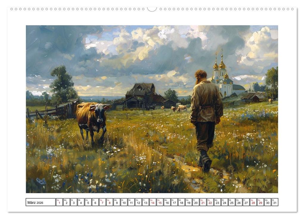 Weitere Ansicht: Reise mit der ostslawischen Seele (Wandkalender 2026 DIN A2 quer), CALVENDO Monatskalender | Kerstin Waurick, Calvendo