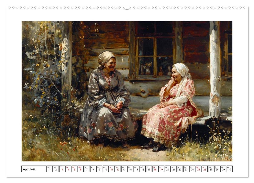 Weitere Ansicht: Reise mit der ostslawischen Seele (Wandkalender 2026 DIN A2 quer), CALVENDO Monatskalender | Kerstin Waurick, Calvendo