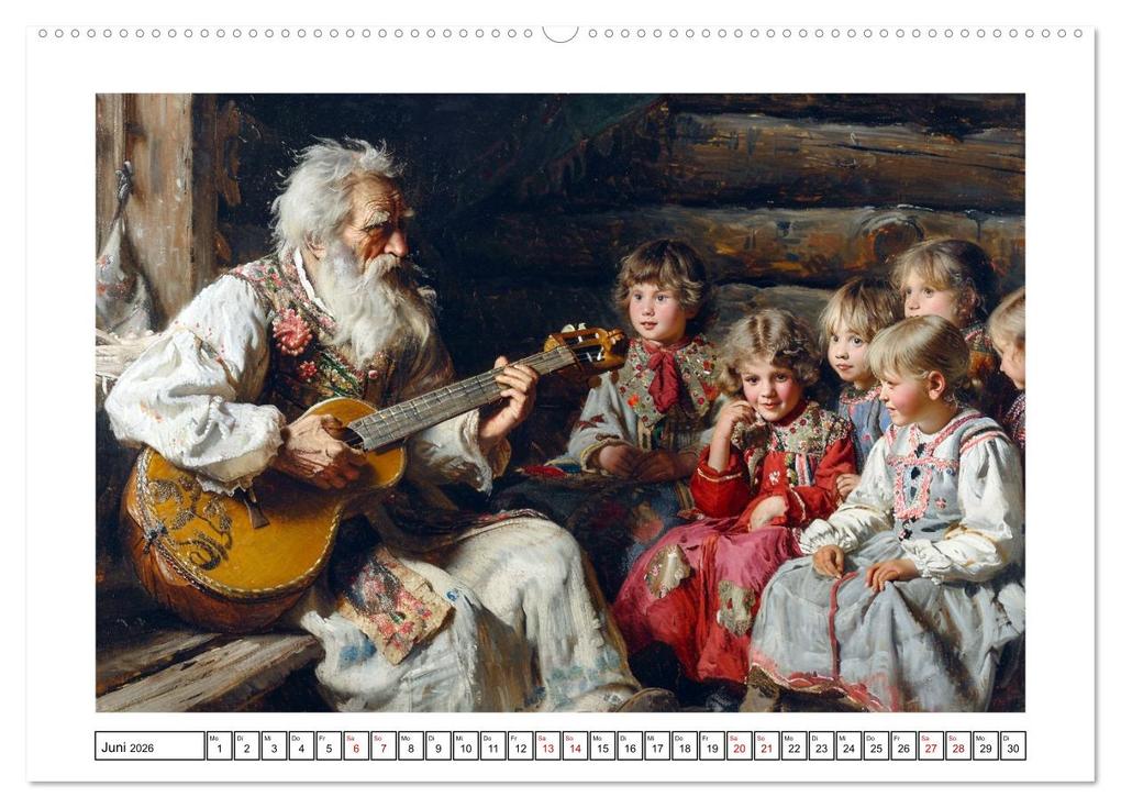 Weitere Ansicht: Reise mit der ostslawischen Seele (Wandkalender 2026 DIN A2 quer), CALVENDO Monatskalender | Kerstin Waurick, Calvendo