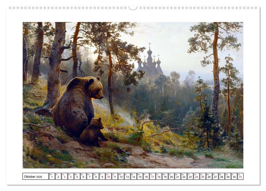 Weitere Ansicht: Reise mit der ostslawischen Seele (Wandkalender 2026 DIN A2 quer), CALVENDO Monatskalender | Kerstin Waurick, Calvendo