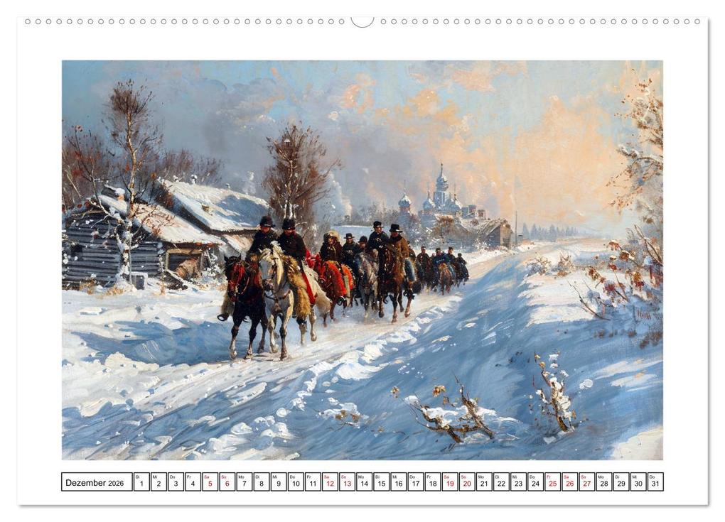 Weitere Ansicht: Reise mit der ostslawischen Seele (Wandkalender 2026 DIN A2 quer), CALVENDO Monatskalender | Kerstin Waurick, Calvendo