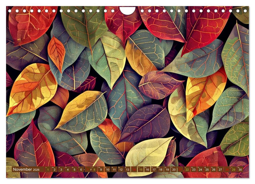 Weitere Ansicht: Patchwork - Farben und Formen (Wandkalender 2026 DIN A4 quer), CALVENDO Monatskalender | Susan Michel, Calvendo