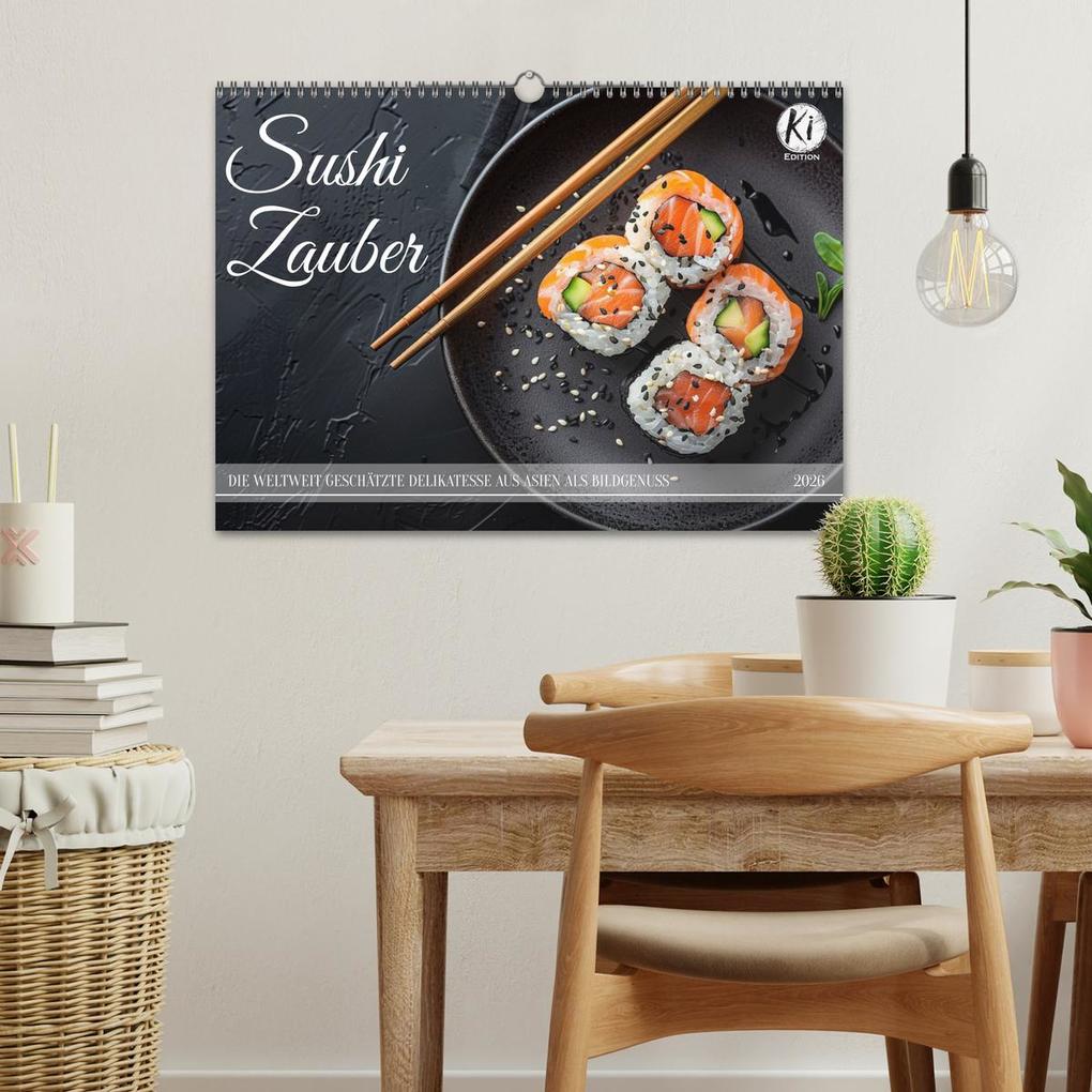Weitere Ansicht: Sushi Zauber (Wandkalender 2026 DIN A3 quer), CALVENDO Monatskalender | Kerstin Waurick, Calvendo