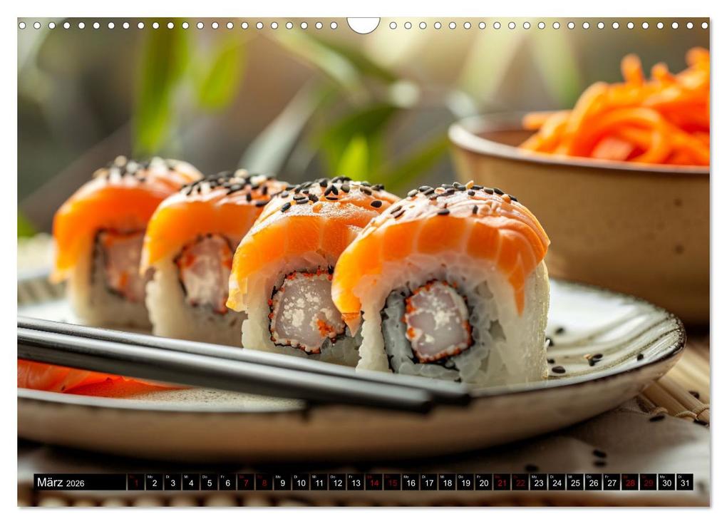 Weitere Ansicht: Sushi Zauber (Wandkalender 2026 DIN A3 quer), CALVENDO Monatskalender | Kerstin Waurick, Calvendo