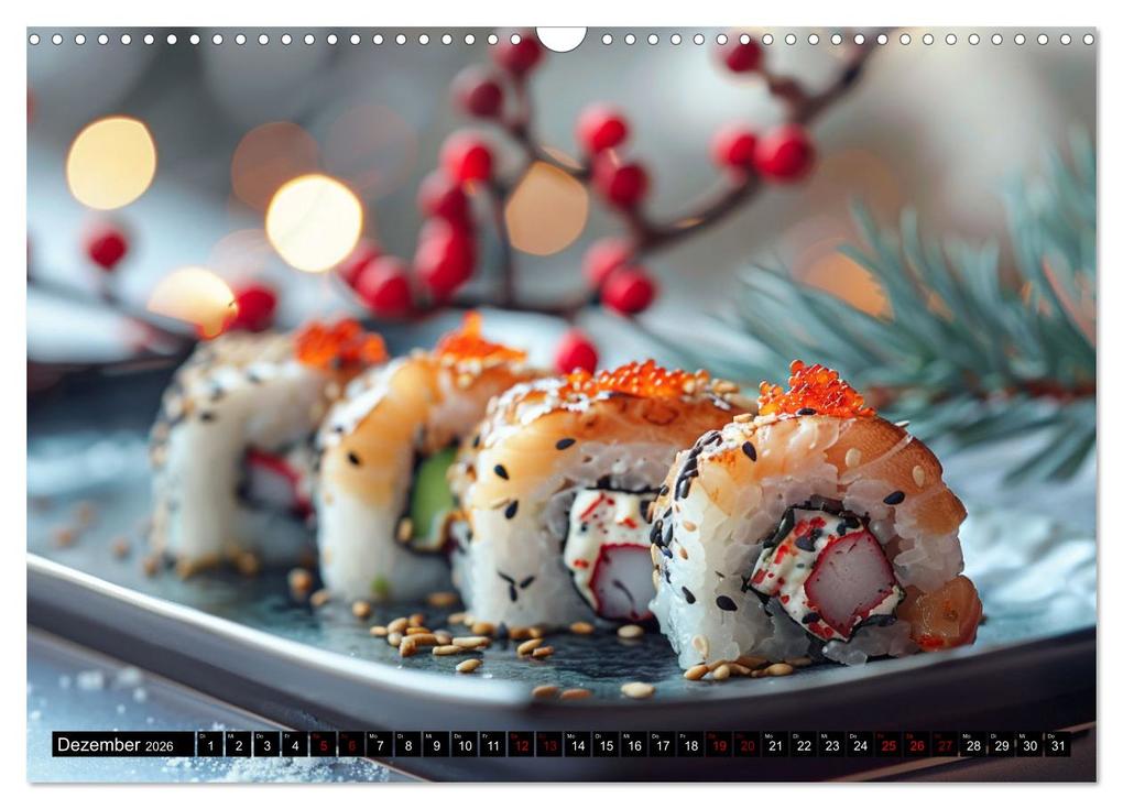 Weitere Ansicht: Sushi Zauber (Wandkalender 2026 DIN A3 quer), CALVENDO Monatskalender | Kerstin Waurick, Calvendo
