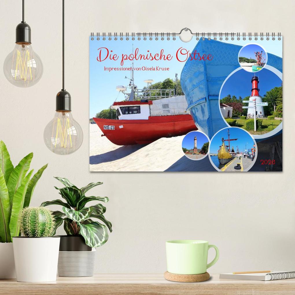 Weitere Ansicht: Die polnische Ostsee (Wandkalender 2026 DIN A4 quer), CALVENDO Monatskalender | Gisela Kruse, Calvendo