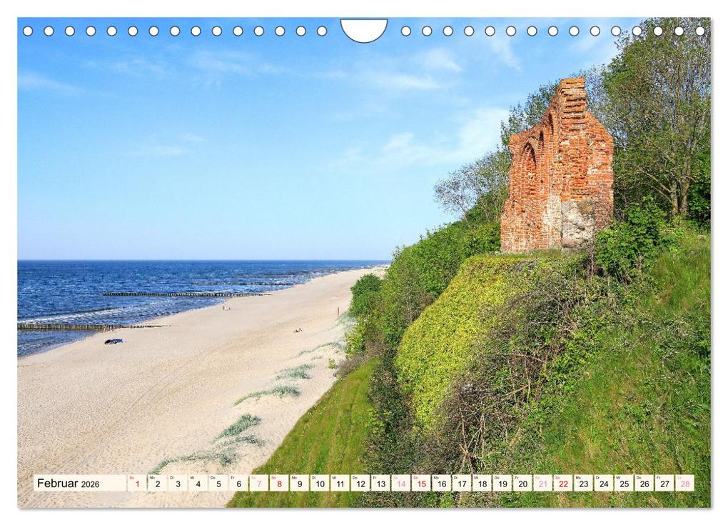 Weitere Ansicht: Die polnische Ostsee (Wandkalender 2026 DIN A4 quer), CALVENDO Monatskalender | Gisela Kruse, Calvendo