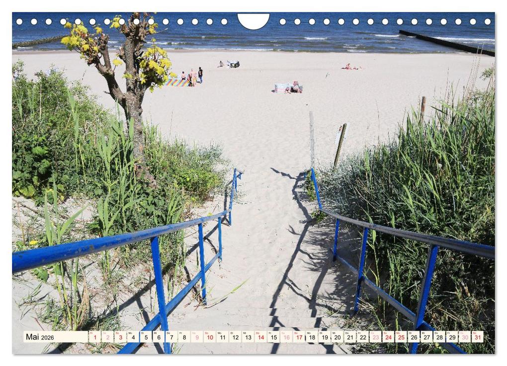 Weitere Ansicht: Die polnische Ostsee (Wandkalender 2026 DIN A4 quer), CALVENDO Monatskalender | Gisela Kruse, Calvendo