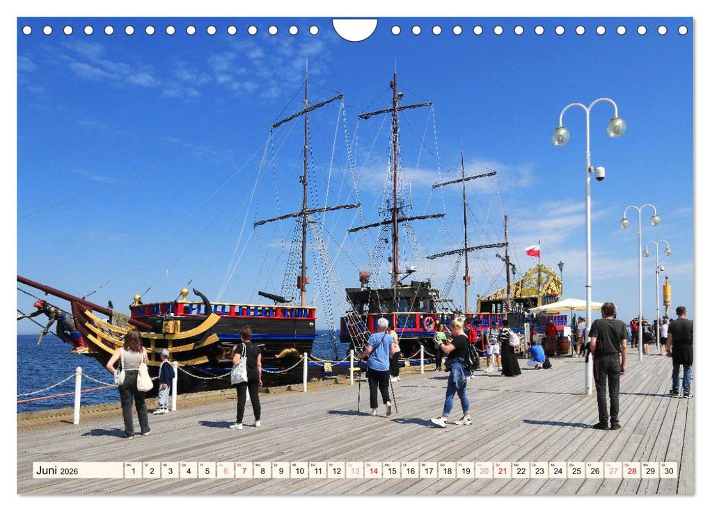 Weitere Ansicht: Die polnische Ostsee (Wandkalender 2026 DIN A4 quer), CALVENDO Monatskalender | Gisela Kruse, Calvendo