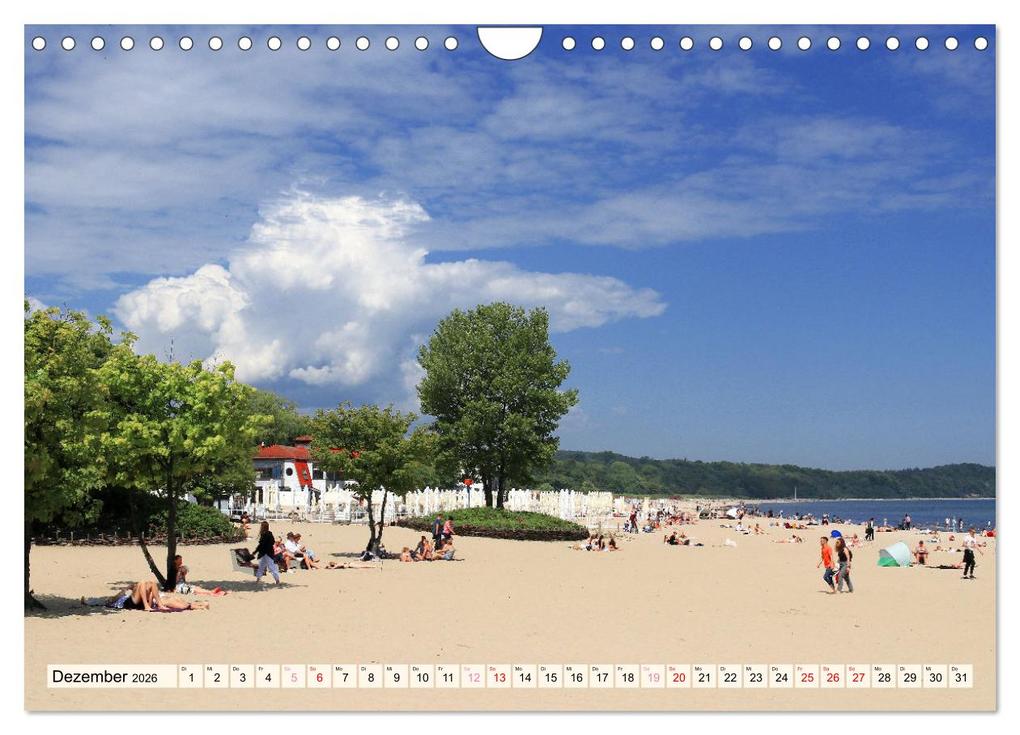 Weitere Ansicht: Die polnische Ostsee (Wandkalender 2026 DIN A4 quer), CALVENDO Monatskalender | Gisela Kruse, Calvendo
