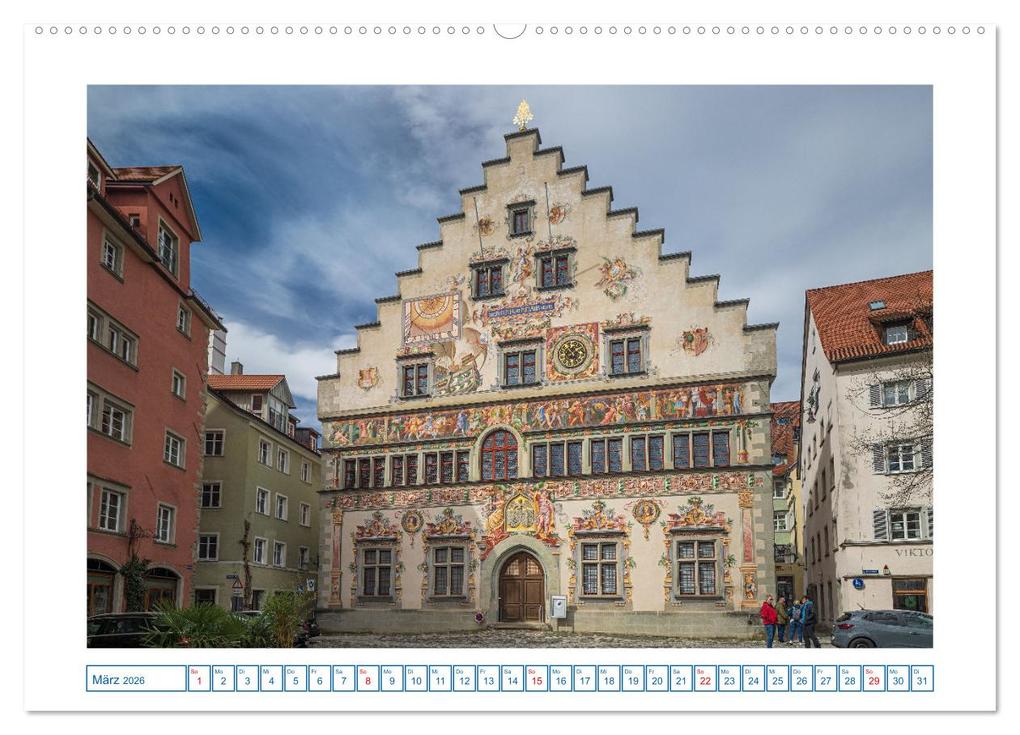Weitere Ansicht: Insel Lindau - Bayerische Perle im Bodensee (hochwertiger Premium Wandkalender 2026 DIN A2 quer), Kunstdruck in Hochglanz | Giuseppe Di Domenico, Calvendo