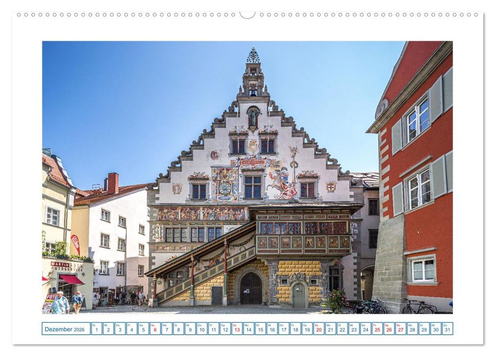 Weitere Ansicht: Insel Lindau - Bayerische Perle im Bodensee (hochwertiger Premium Wandkalender 2026 DIN A2 quer), Kunstdruck in Hochglanz | Giuseppe Di Domenico, Calvendo