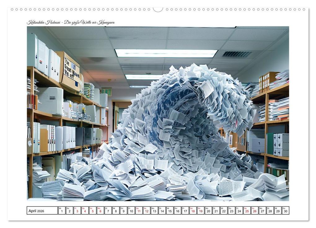Weitere Ansicht: Alte Meister auf Zeitreise (hochwertiger Premium Wandkalender 2026 DIN A2 quer), Kunstdruck in Hochglanz | Kerstin Waurick, Calvendo