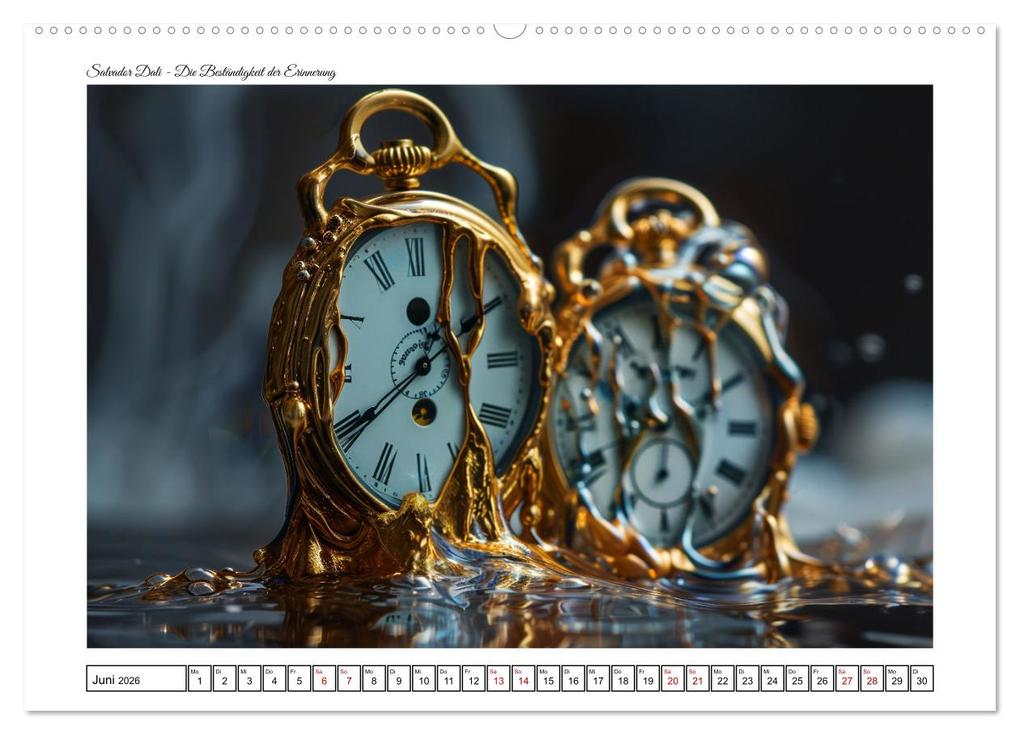 Weitere Ansicht: Alte Meister auf Zeitreise (hochwertiger Premium Wandkalender 2026 DIN A2 quer), Kunstdruck in Hochglanz | Kerstin Waurick, Calvendo