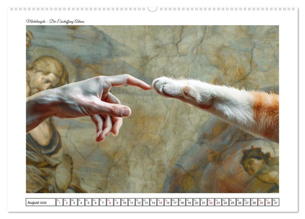 Weitere Ansicht: Alte Meister auf Zeitreise (hochwertiger Premium Wandkalender 2026 DIN A2 quer), Kunstdruck in Hochglanz | Kerstin Waurick, Calvendo