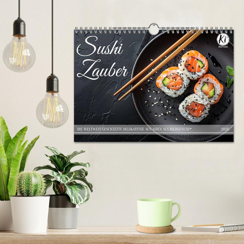 Weitere Ansicht: Sushi Zauber (Wandkalender 2026 DIN A4 quer), CALVENDO Monatskalender | Kerstin Waurick, Calvendo