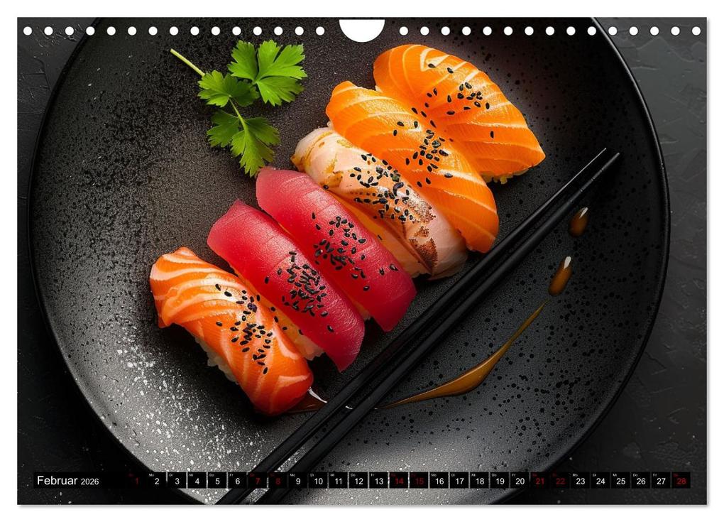 Weitere Ansicht: Sushi Zauber (Wandkalender 2026 DIN A4 quer), CALVENDO Monatskalender | Kerstin Waurick, Calvendo