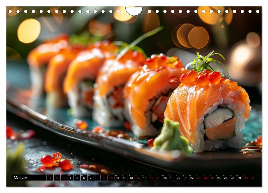 Weitere Ansicht: Sushi Zauber (Wandkalender 2026 DIN A4 quer), CALVENDO Monatskalender | Kerstin Waurick, Calvendo