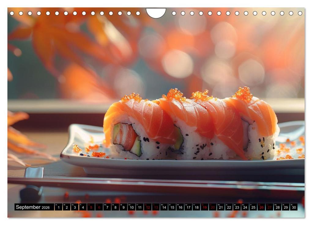 Weitere Ansicht: Sushi Zauber (Wandkalender 2026 DIN A4 quer), CALVENDO Monatskalender | Kerstin Waurick, Calvendo