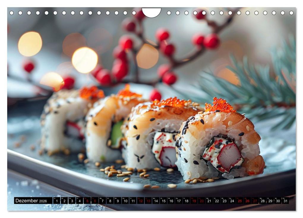 Weitere Ansicht: Sushi Zauber (Wandkalender 2026 DIN A4 quer), CALVENDO Monatskalender | Kerstin Waurick, Calvendo