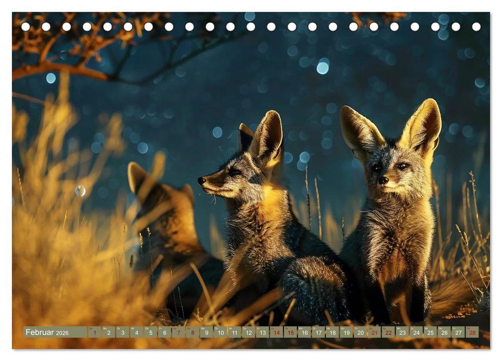 Weitere Ansicht: Die wilden Hunde (Tischkalender 2026 DIN A5 quer), CALVENDO Monatskalender | Daniela Tapper, Calvendo