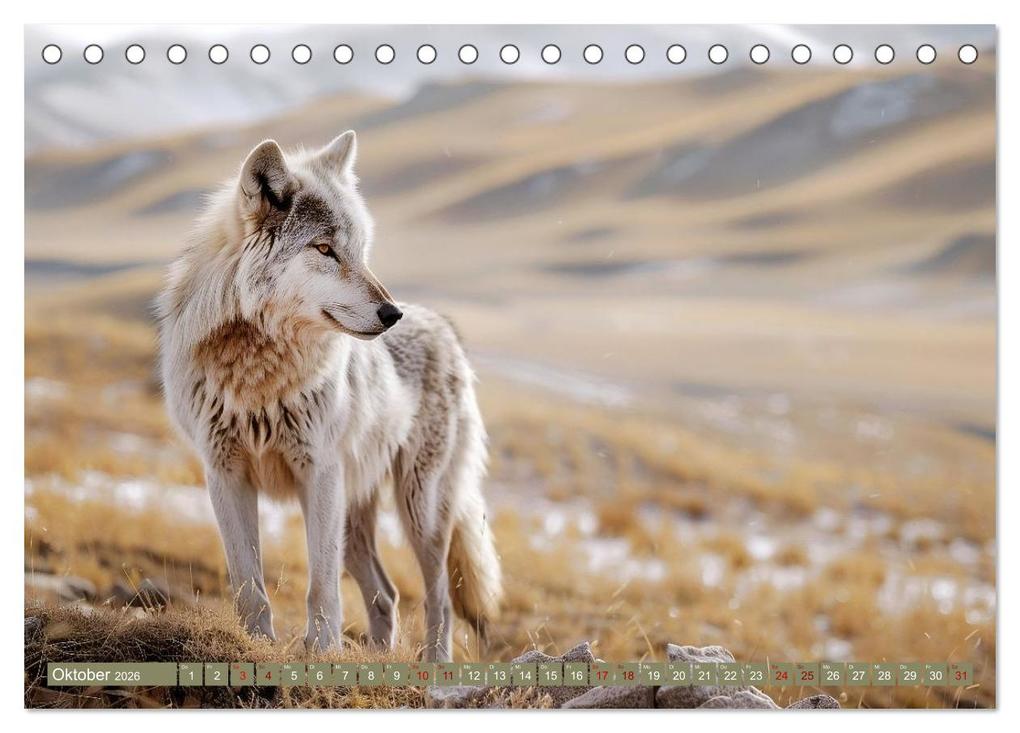 Weitere Ansicht: Die wilden Hunde (Tischkalender 2026 DIN A5 quer), CALVENDO Monatskalender | Daniela Tapper, Calvendo
