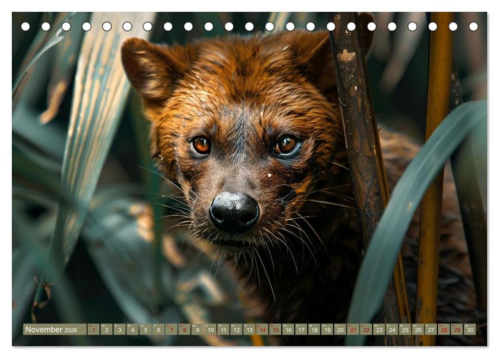 Weitere Ansicht: Die wilden Hunde (Tischkalender 2026 DIN A5 quer), CALVENDO Monatskalender | Daniela Tapper, Calvendo