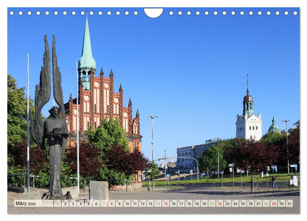 Weitere Ansicht: Stettin - Bedeutende Hafenstadt in Polen (Wandkalender 2026 DIN A4 quer), CALVENDO Monatskalender | Gisela Kruse, Calvendo