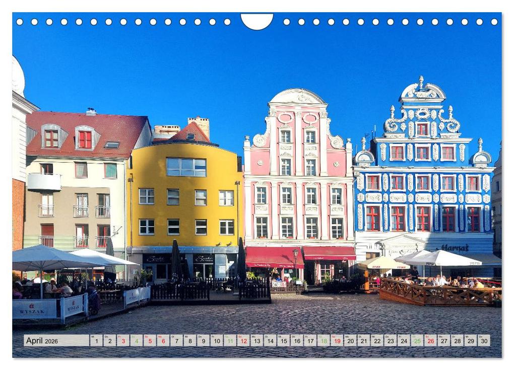 Weitere Ansicht: Stettin - Bedeutende Hafenstadt in Polen (Wandkalender 2026 DIN A4 quer), CALVENDO Monatskalender | Gisela Kruse, Calvendo
