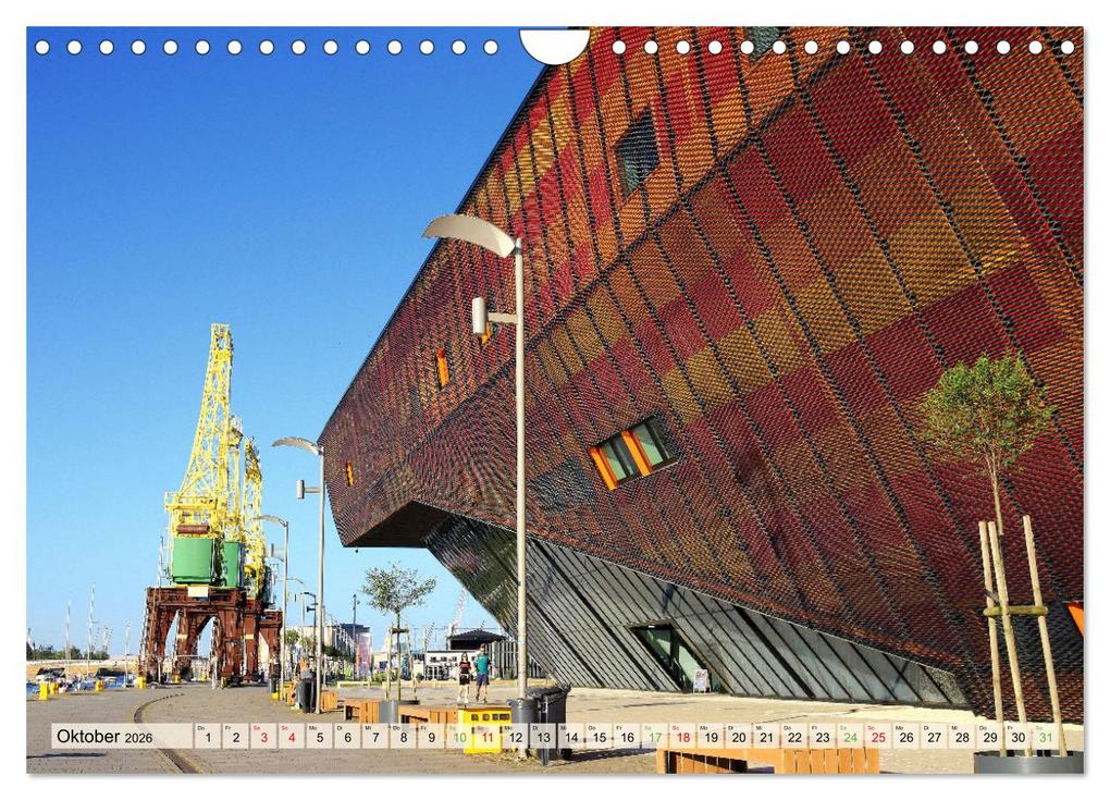 Weitere Ansicht: Stettin - Bedeutende Hafenstadt in Polen (Wandkalender 2026 DIN A4 quer), CALVENDO Monatskalender | Gisela Kruse, Calvendo