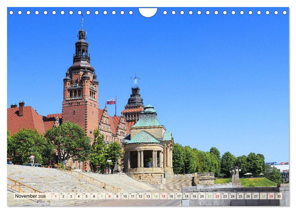 Weitere Ansicht: Stettin - Bedeutende Hafenstadt in Polen (Wandkalender 2026 DIN A4 quer), CALVENDO Monatskalender | Gisela Kruse, Calvendo