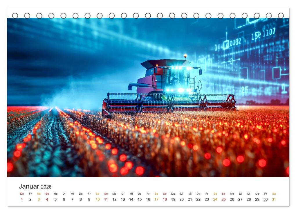 Weitere Ansicht: Landwirtschaft 5.0 - digitale Welt (Tischkalender 2026 DIN A5 quer), CALVENDO Monatskalender | Calvendo, Peter Roder